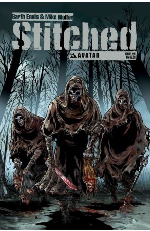 Stitched 9 published by Avatar with cover art by Fernando Heinz Furukawa