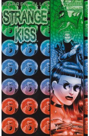 Strange Kiss TPB 1 (3rd) published by Avatar with cover art by Mike Wolfer