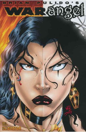 War Angel 1A published by Avatar with cover art by Walter Geovani