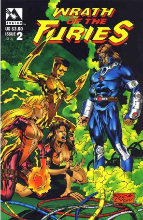 Wrath of the Furies 2 published by Avatar with cover art by Rick Lyon