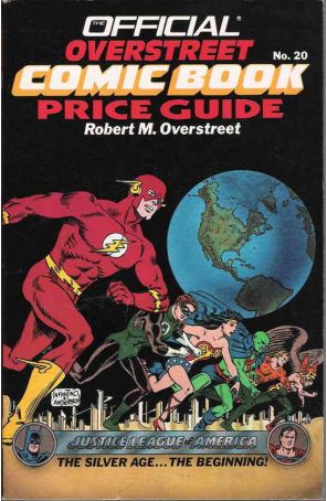 Overstreet Comic Book Price Guide TPB 20 published by Avon with cover art by Carmine Infantino and Murphy Anderson