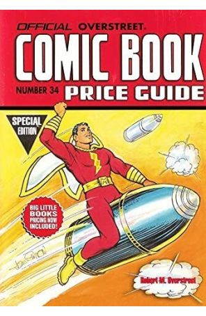 Overstreet Comic Book Price Guide TPB HC 34 published by Gemstone with cover art by Joe Simon