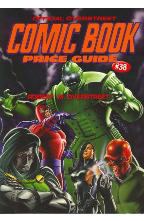Overstreet Comic Book Price Guide TPB 38A-HC published by Gemstone with cover art by Mark Sparacio
