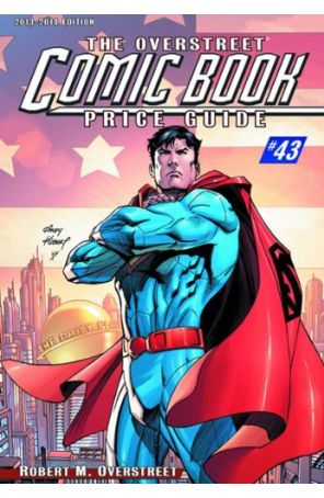 Overstreet Comic Book Price Guide TPB 43A-HC published by Gemstone with cover art by Andy Kubert