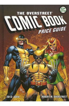 Overstreet Comic Book Price Guide TPB 43B-HC published by Gemstone with cover art by Mike Deodato Jr.