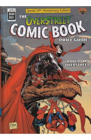 Overstreet Comic Book Price Guide TPB 50A published by Gemstone with cover art by Todd McFarlane