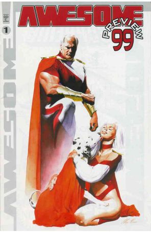 Awesome Preview 1 published by Awesome with cover art by Alex Ross