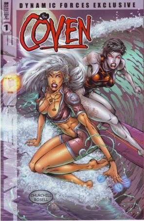 Coven (Vol. 2) 1F published by Awesome with cover art by Ian Churchill