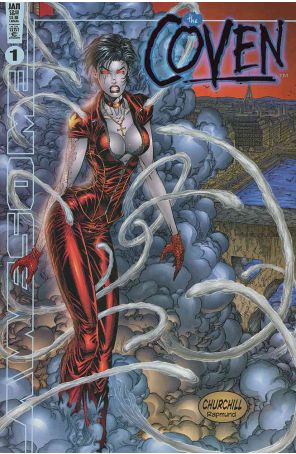 Coven (Vol. 2) 1 published by Awesome with cover art by Ian Churchill