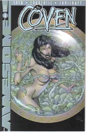 Coven (Vol. 2) 4 published by Awesome with cover art by Ian Churchill