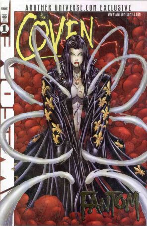 Coven: Fantom 1 Gold Variant published by Awesome with cover art by Ian Churchill