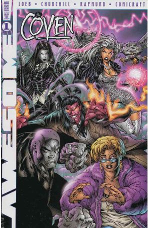 The Coven 1D published by Awesome with cover art by Ian Churchill