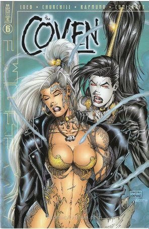The Coven 6B published by Awesome with cover art by Ian Churchill