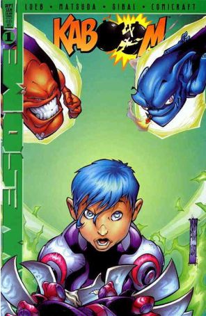 Kaboom 1C published by Awesome with cover art by Adam Polina