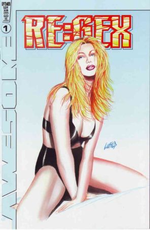 Re:Gex 1C published by Awesome with cover art by Rob Liefeld