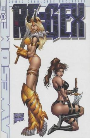 Re:Gex 1E published by Awesome with cover art by Rob Liefeld