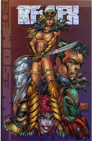 Re:Gex 1 published by Awesome with cover art by Rob Liefeld