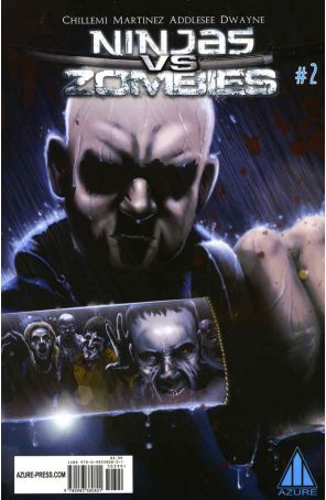 Ninjas vs. Zombies 2 published by Azure with cover art by Jaime Martinez