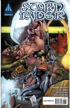 Storm Rider 1 published by Azure with cover art by Rich Seetoo