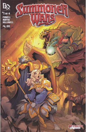 Summoner Wars 1A published by Battle Quest with cover art by Martin Able