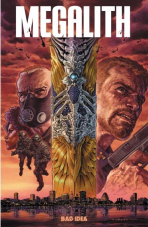 Beyond Megalith 1A published by Bad Idea with cover art by Lewis Larosa