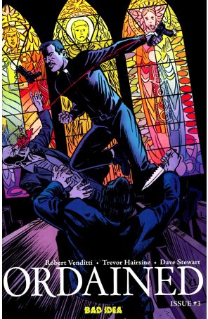 Ordained 3D published by Bad Idea with cover art by David Lapham