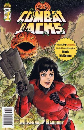 Combat Jacks 1 published by Banana Tale with cover art by Jason Baroody