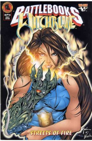 Witchblade Battlebook 1 published by Battlebooks with cover art by Bill Tucci