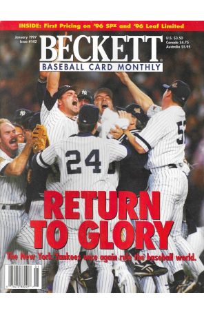 Beckett Baseball Card Monthly 142 published by Beckett