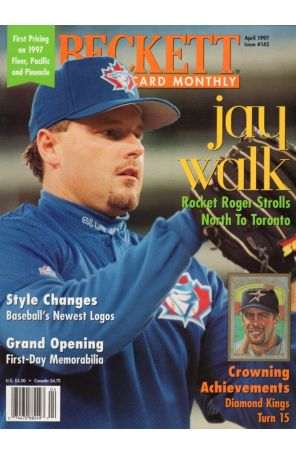 Beckett Baseball Card Monthly 145 published by Beckett