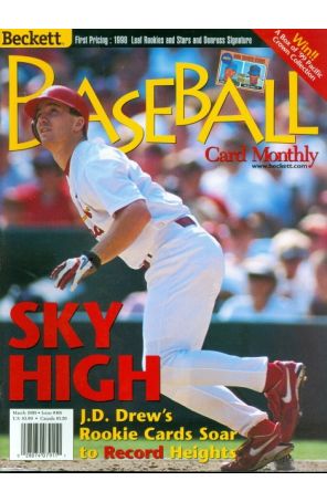 Beckett Baseball Card Monthly 168 published by Beckett