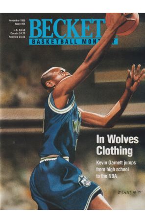 Beckett Basketball Monthly 64 published by Beckett with cover art by Dan Smith