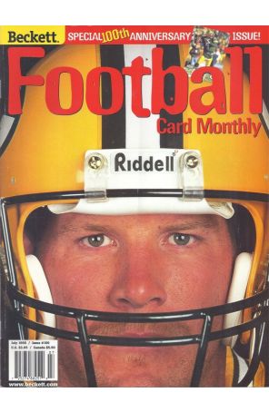 Beckett Football Card Monthly 100 published by Beckett