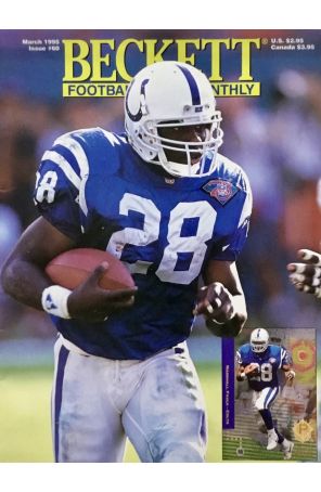 Beckett Football Card Monthly 60 published by Beckett
