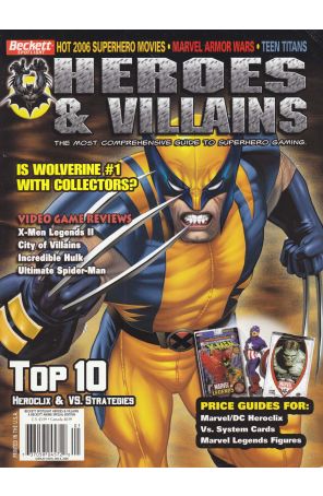 Beckett Spotlight Heroes And Villains 1 published by Beckett