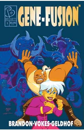 Gene-Fusion A.D. 2310 (Vol. 2) 1 published by Beckett with cover art by Michael Avon Oeming