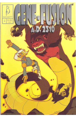 Gene-Fusion A.D. 2310 (Vol. 2) 2 published by Beckett with cover art by Michael Avon Oeming