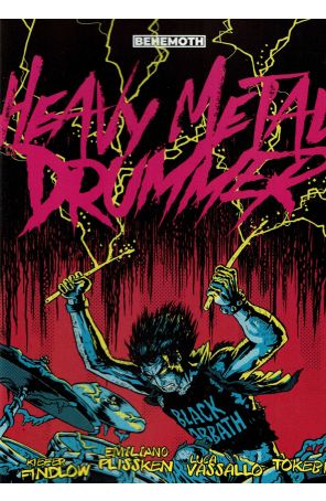 Heavy Metal Drummer 1A published by Behemoth with cover art by Luca Vassallo