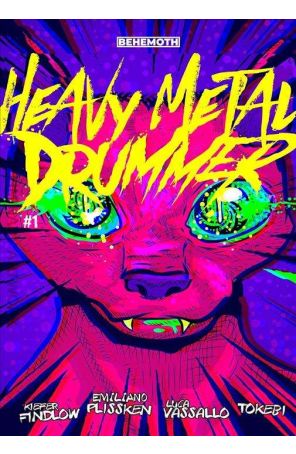 Heavy Metal Drummer 1B published by Behemoth with cover art by Luca Vassallo