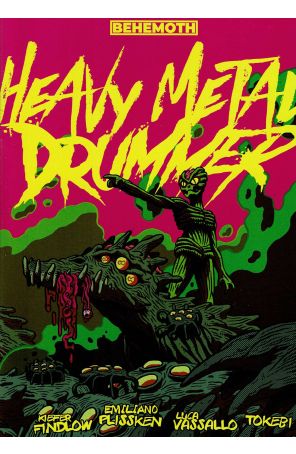 Heavy Metal Drummer 3A published by Behemoth with cover art by Luca Vassallo