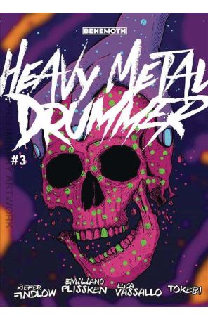Heavy Metal Drummer 3B published by Behemoth with cover art by Luca Vassallo