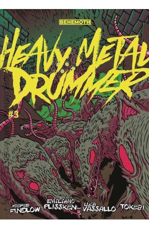 Heavy Metal Drummer 3C published by Behemoth with cover art by Luca Vassallo