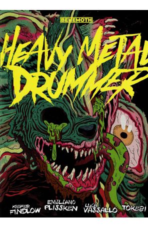 Heavy Metal Drummer 5A published by Behemoth with cover art by Luca Vassallo