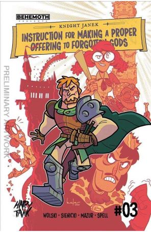Knight Janek 3C published by Behemoth with cover art by Robert Sienicki