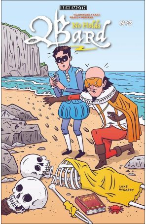 No Holds Bard 3B published by Behemoth with cover art by Luke McGarry
