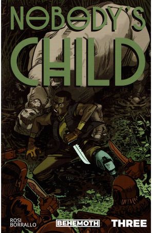 Nobody's Child 3A published by Behemoth with cover art by Ramiro Borrallo