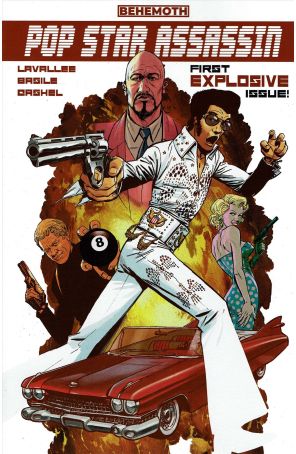 Pop Star Assassin 1A published by Behemoth with cover art by Marcelo Basile