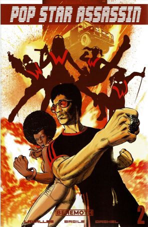 Pop Star Assassin 2A published by Behemoth with cover art by Marcelo Basile