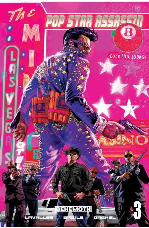 Pop Star Assassin 3C published by Behemoth with cover art by Warwick Fraser-Combe