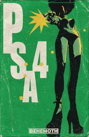 Pop Star Assassin 4B published by Behemoth with cover art by Marcelo Basile